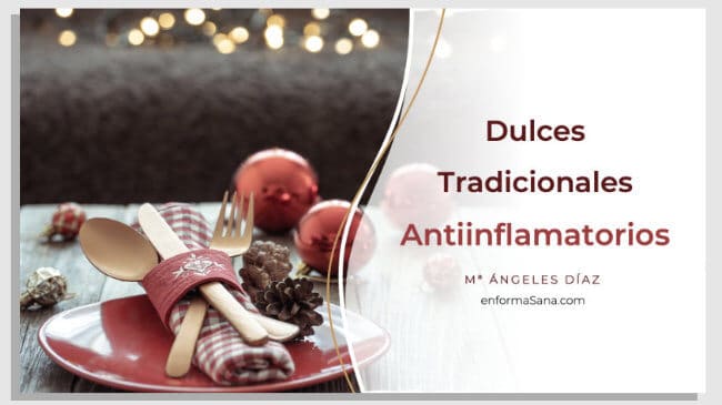 Página del ebook Dulces Tradicionales Antiinflamatorios